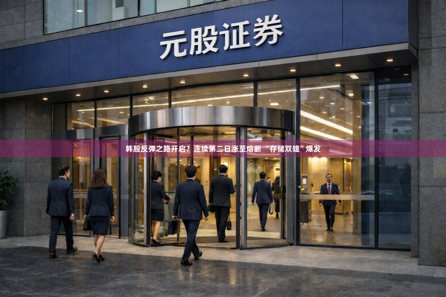 韩股反弹之路开启？连续第二日涨至熔断 “存储双雄”爆发